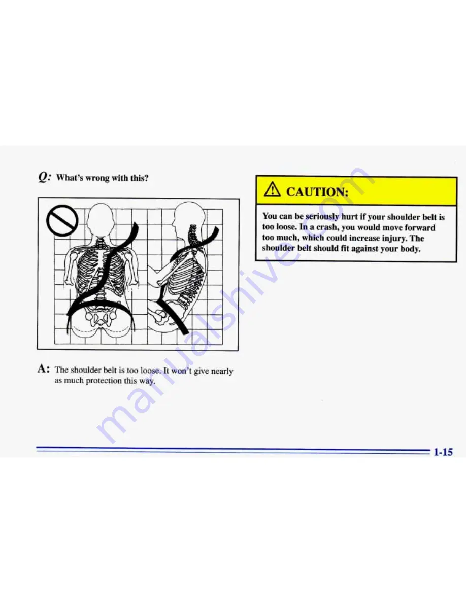 Chevrolet 1996 Cavalier Owner'S Manual Download Page 25