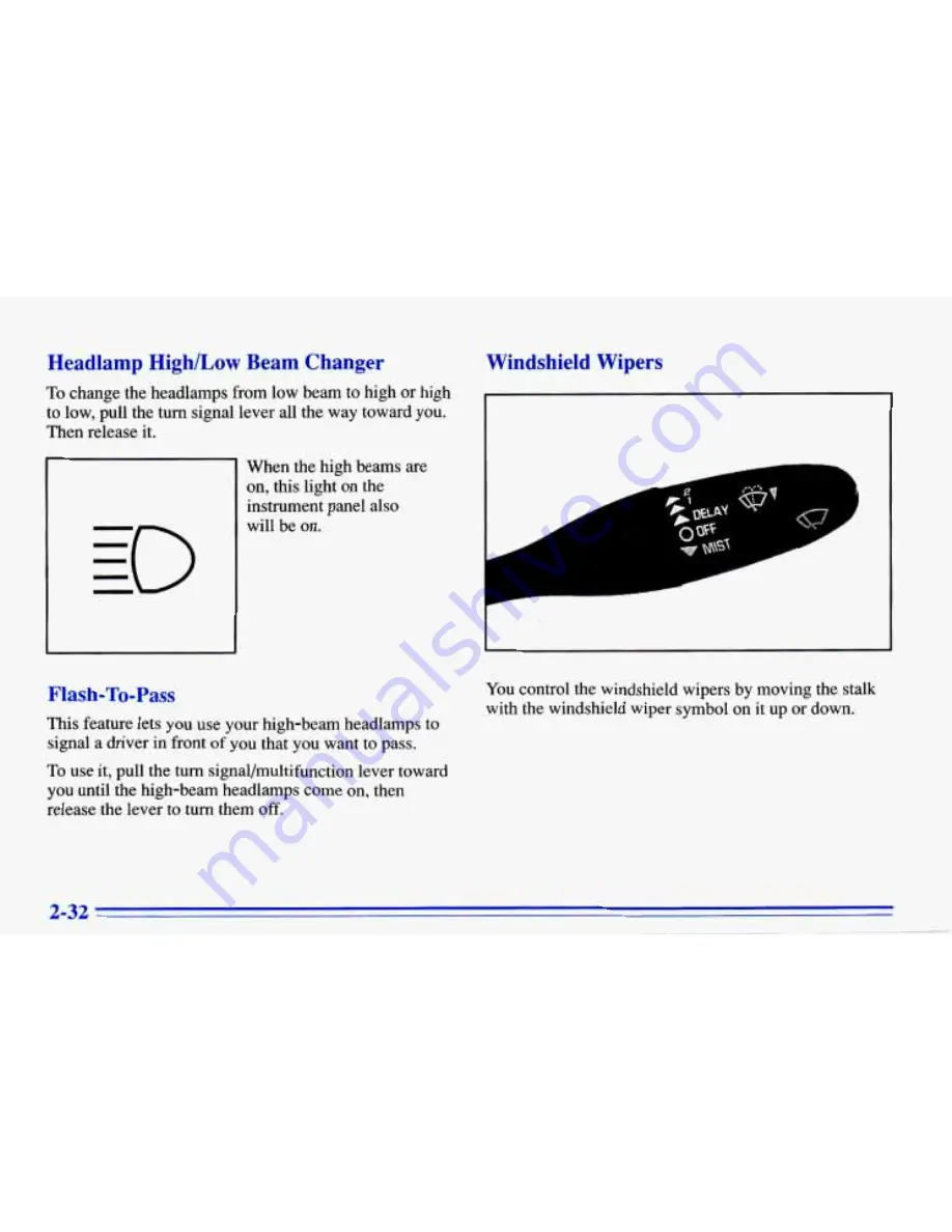 Chevrolet 1996 Cavalier Owner'S Manual Download Page 90