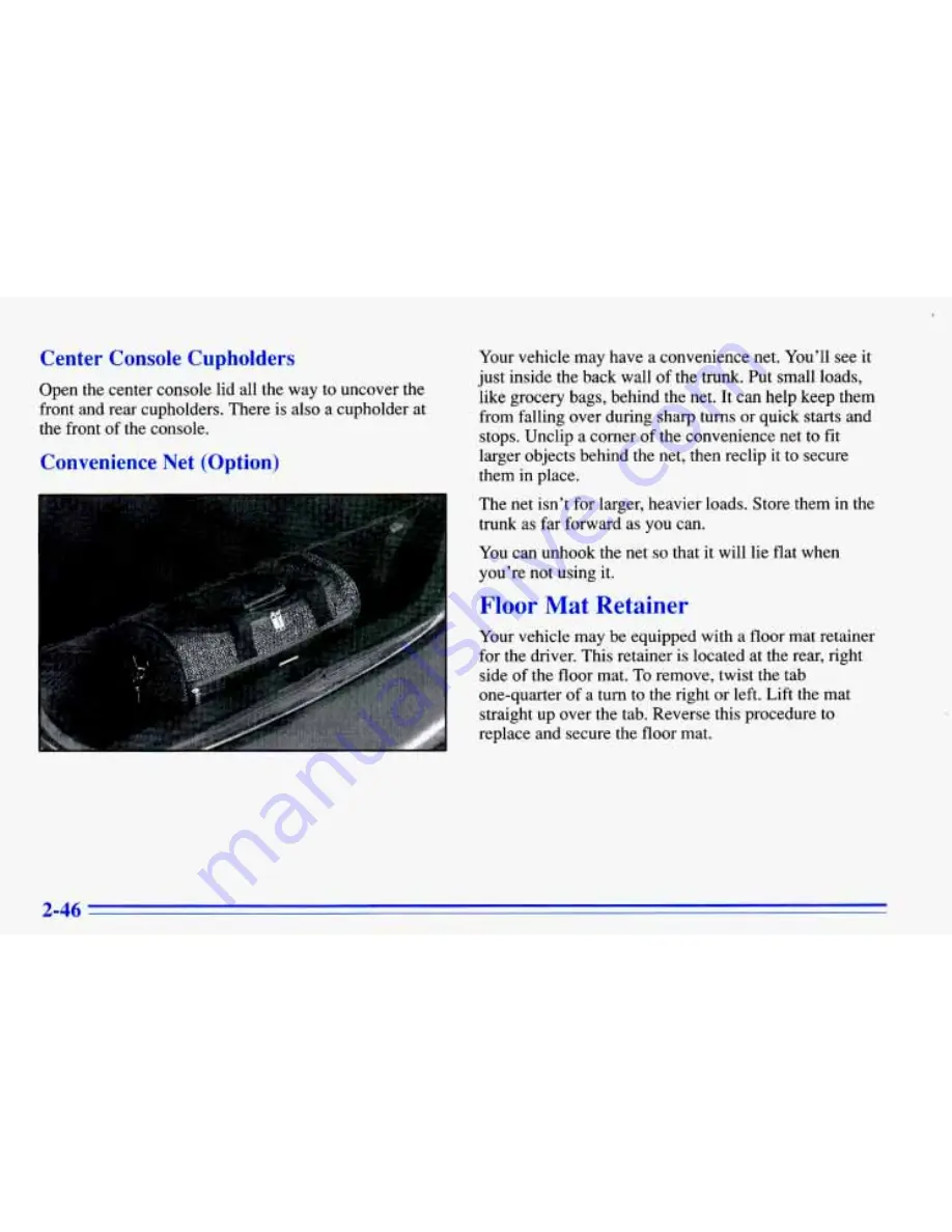 Chevrolet 1996 Cavalier Owner'S Manual Download Page 104