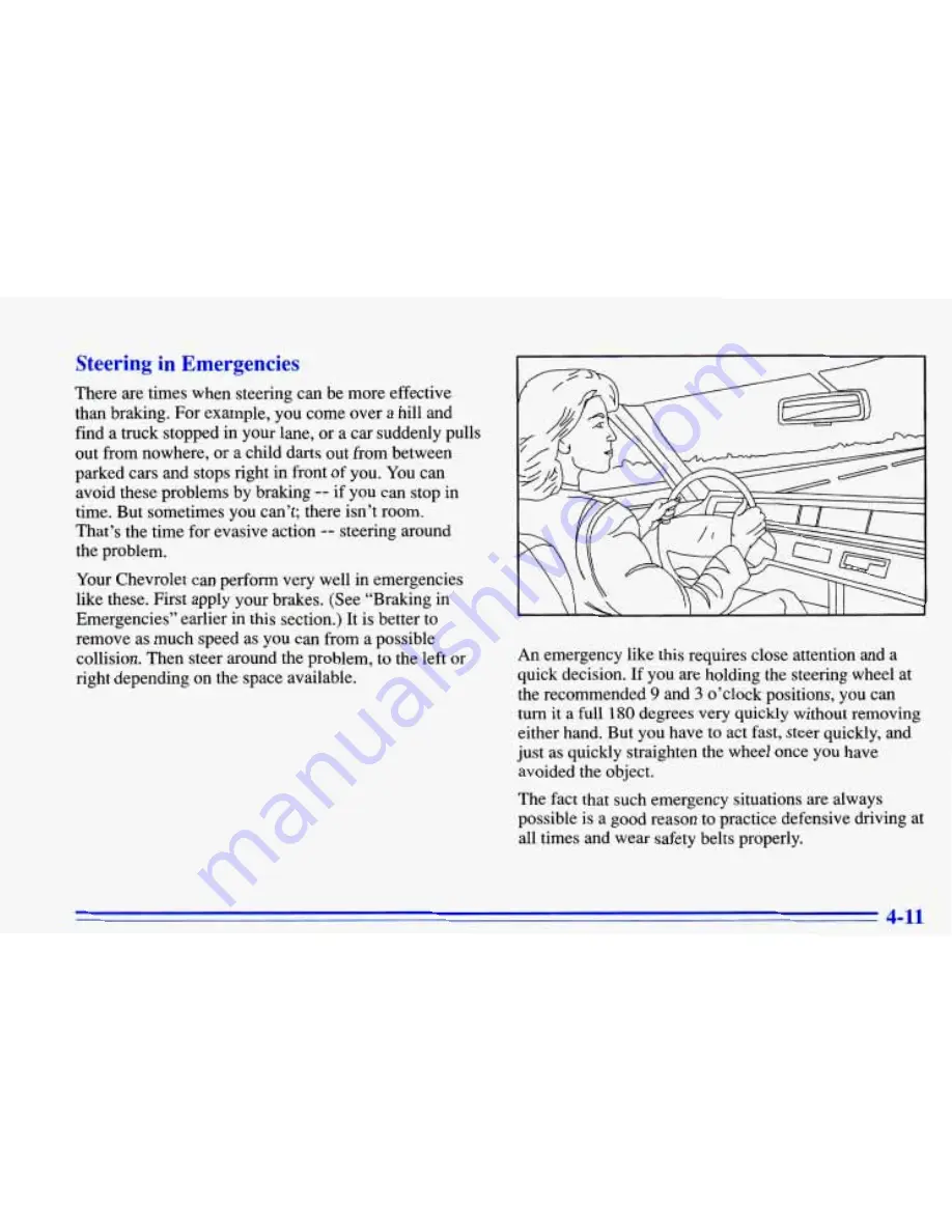 Chevrolet 1996 Cavalier Owner'S Manual Download Page 173