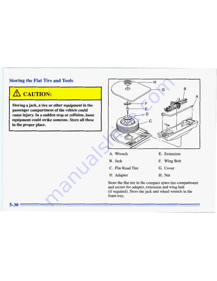 Chevrolet 1996 Cavalier Owner'S Manual Download Page 234