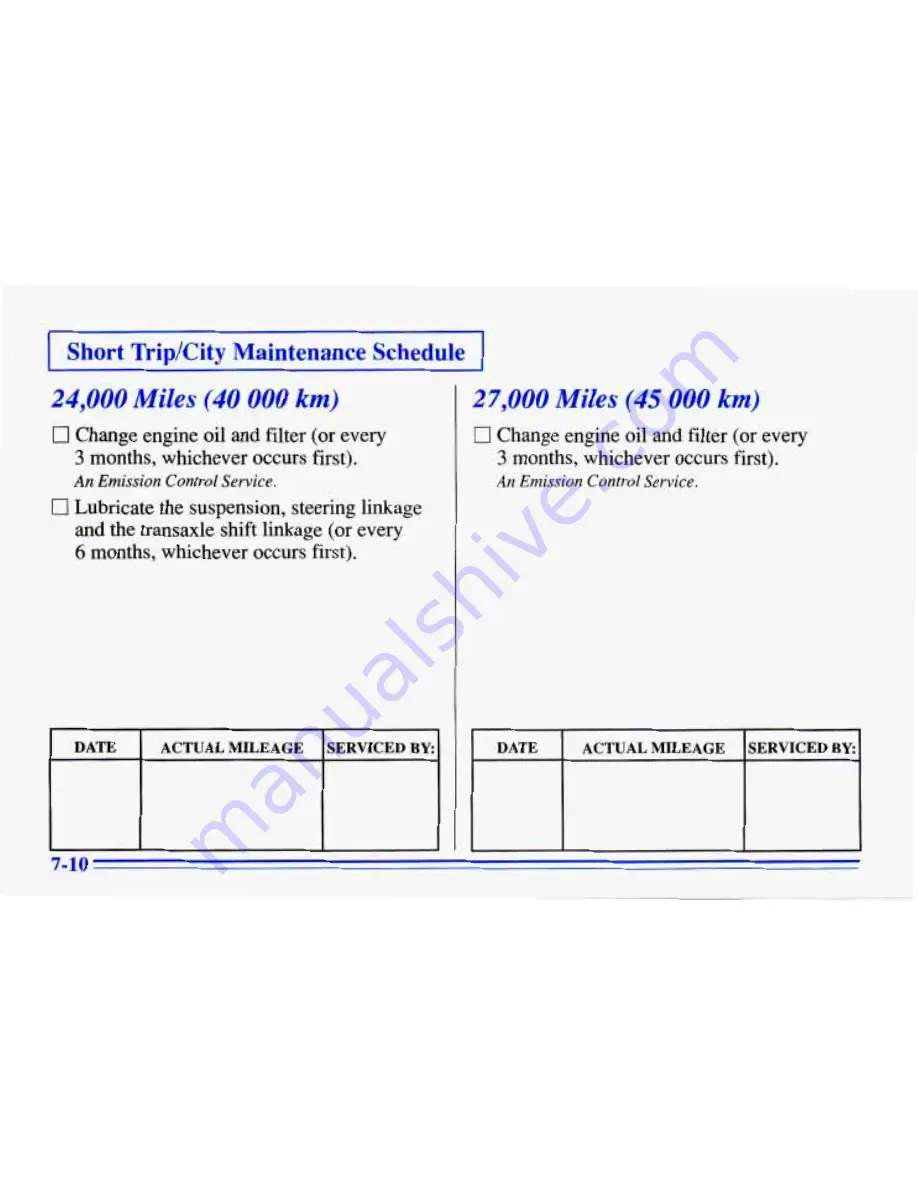 Chevrolet 1996 Cavalier Owner'S Manual Download Page 308