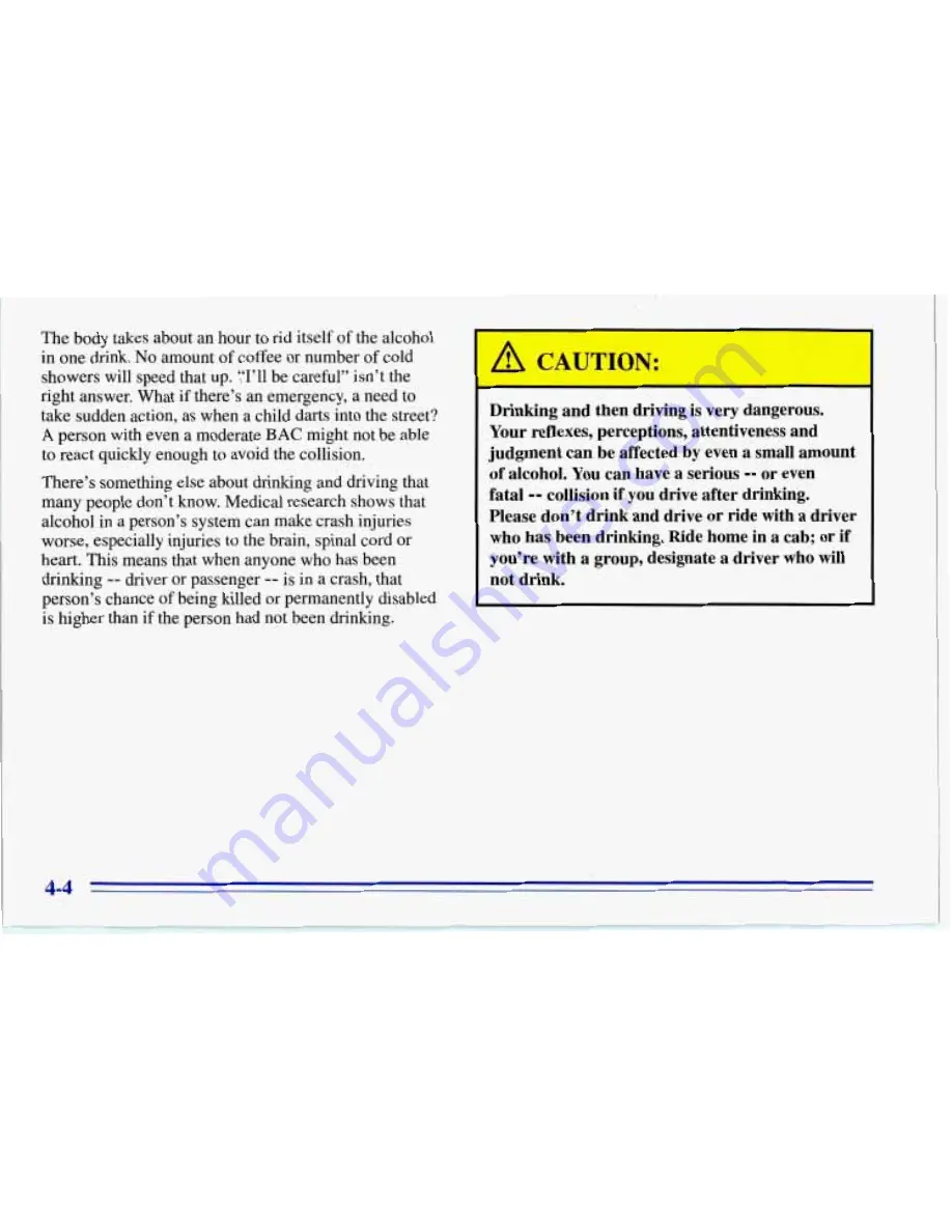 Chevrolet 1996 Corvette Owner'S Manual Download Page 165