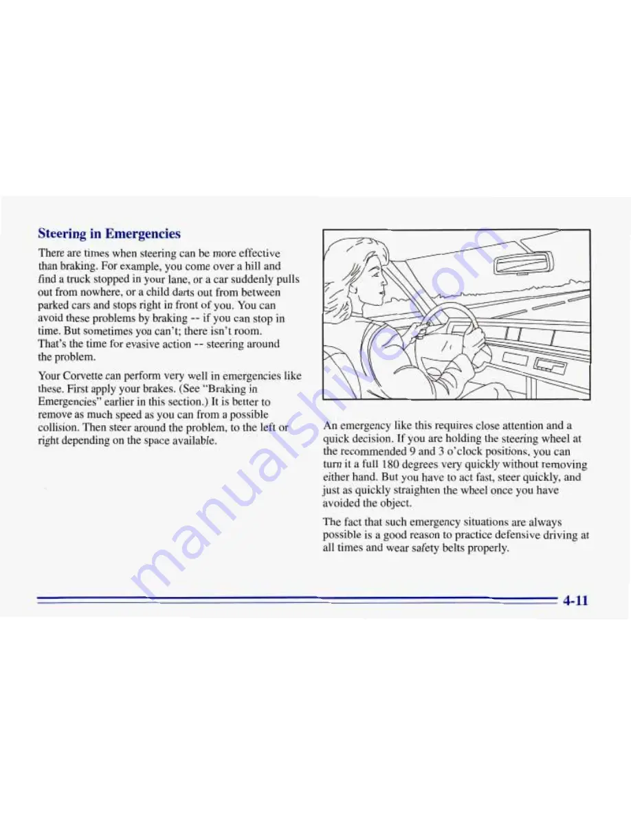 Chevrolet 1996 Corvette Owner'S Manual Download Page 172