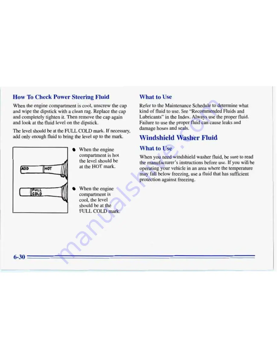 Chevrolet 1996 Corvette Owner'S Manual Download Page 261