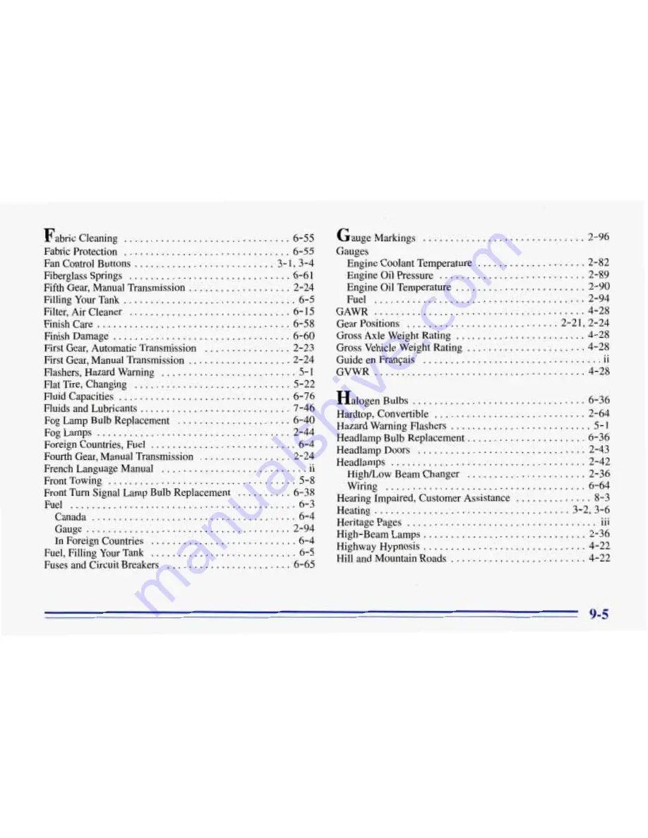 Chevrolet 1996 Corvette Owner'S Manual Download Page 378