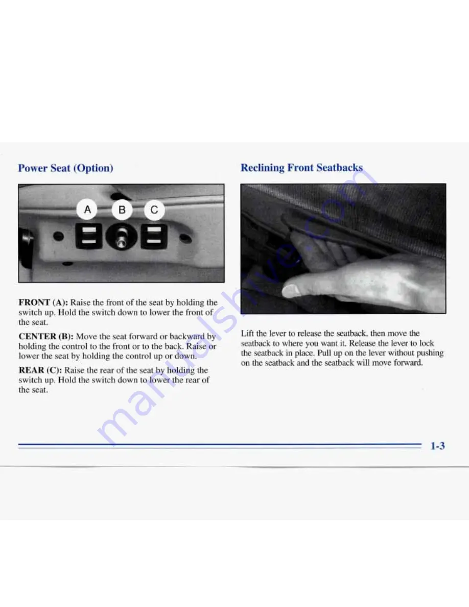 Chevrolet 1996 Monte Carlo Owner'S Manual Download Page 15