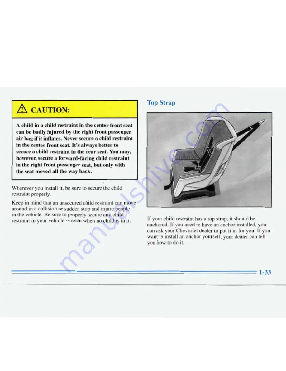 Chevrolet 1996 Monte Carlo Owner'S Manual Download Page 45