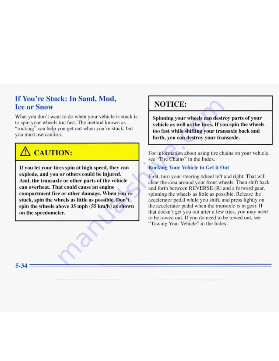 Chevrolet 1996 Monte Carlo Owner'S Manual Download Page 206