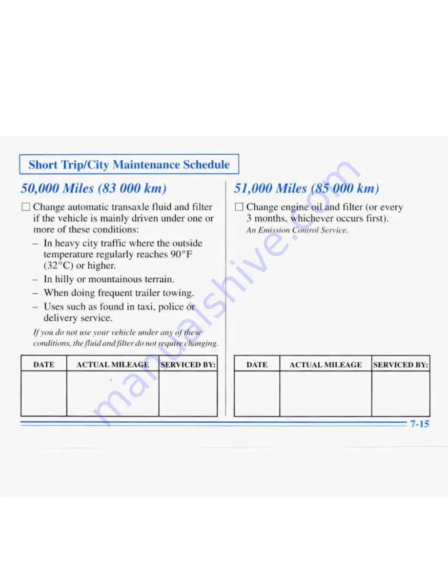 Chevrolet 1996 Monte Carlo Owner'S Manual Download Page 287