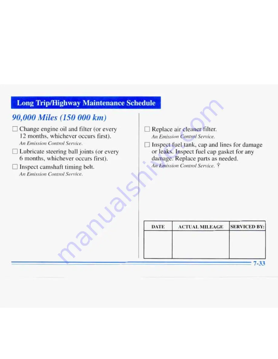 Chevrolet 1996 Monte Carlo Owner'S Manual Download Page 305