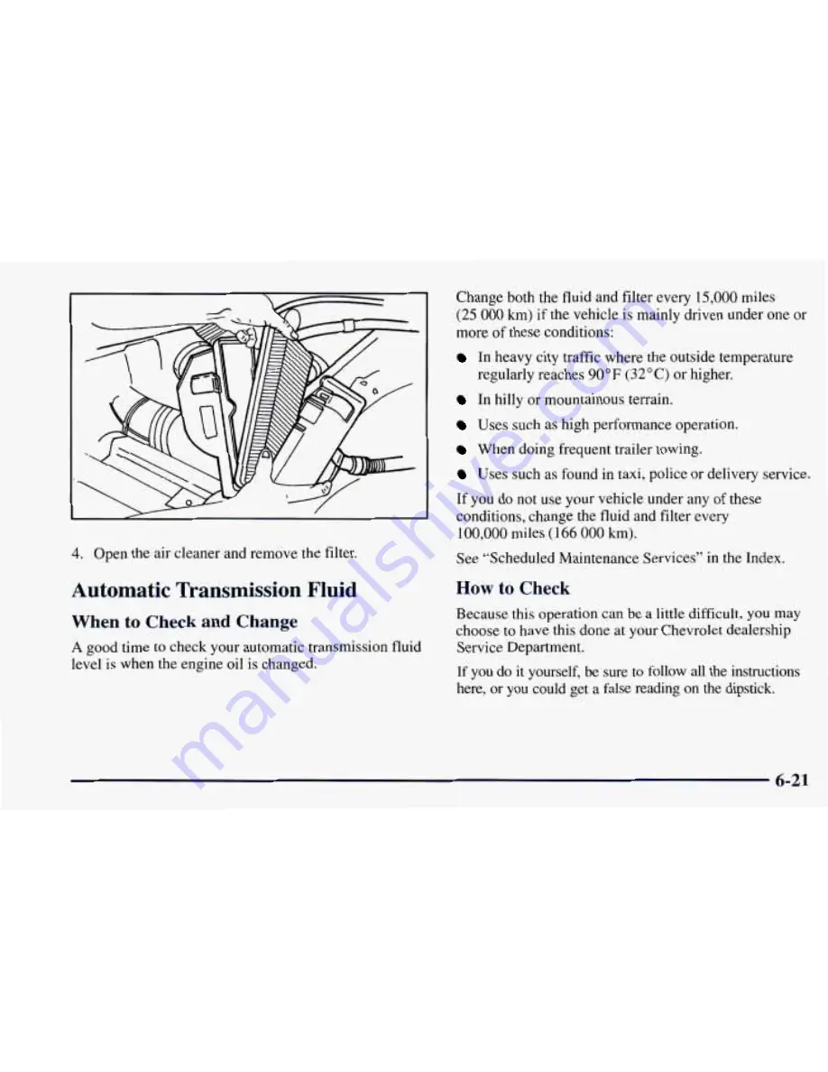 Chevrolet 1997 Camaro Owner'S Manual Download Page 267