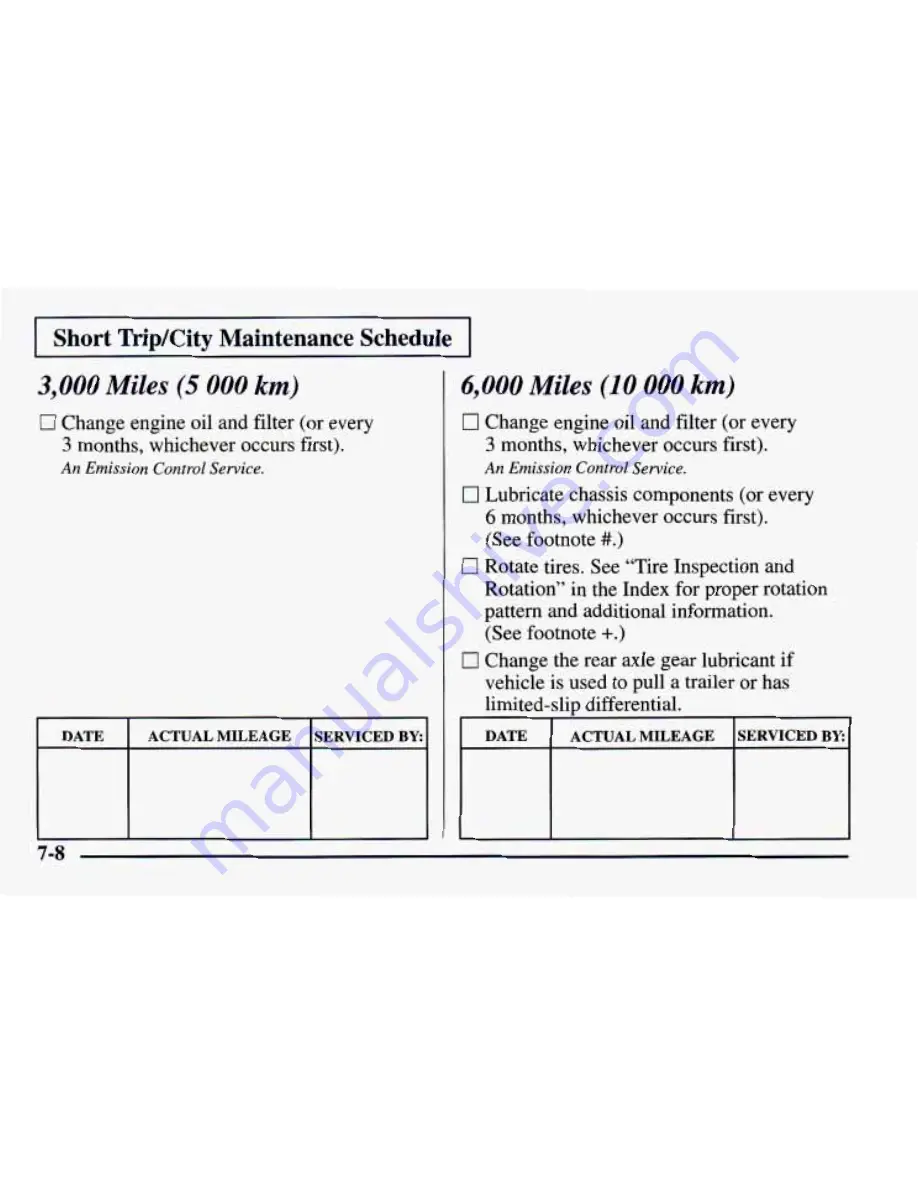 Chevrolet 1997 Camaro Owner'S Manual Download Page 332