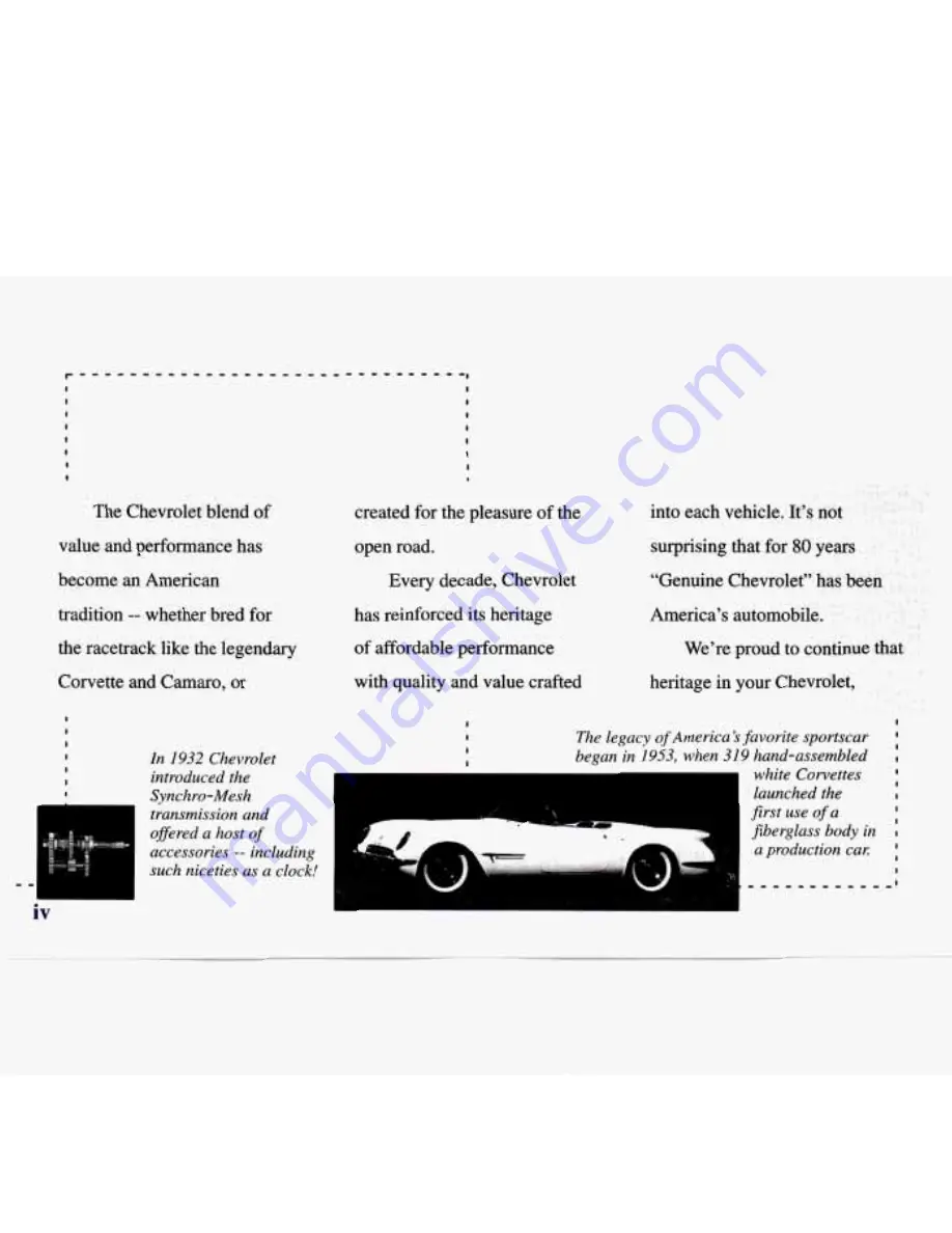 Chevrolet 1997 Malibu Owner'S Manual Download Page 5