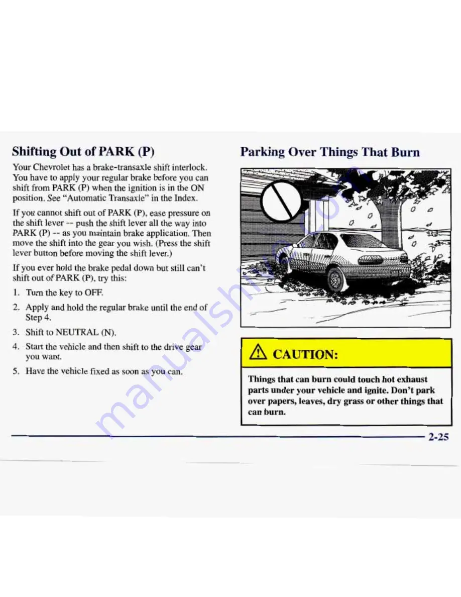 Chevrolet 1997 Malibu Owner'S Manual Download Page 82