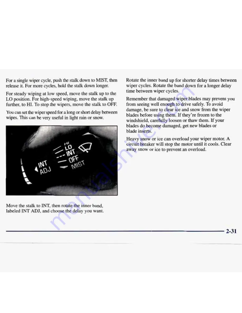 Chevrolet 1997 Malibu Owner'S Manual Download Page 88