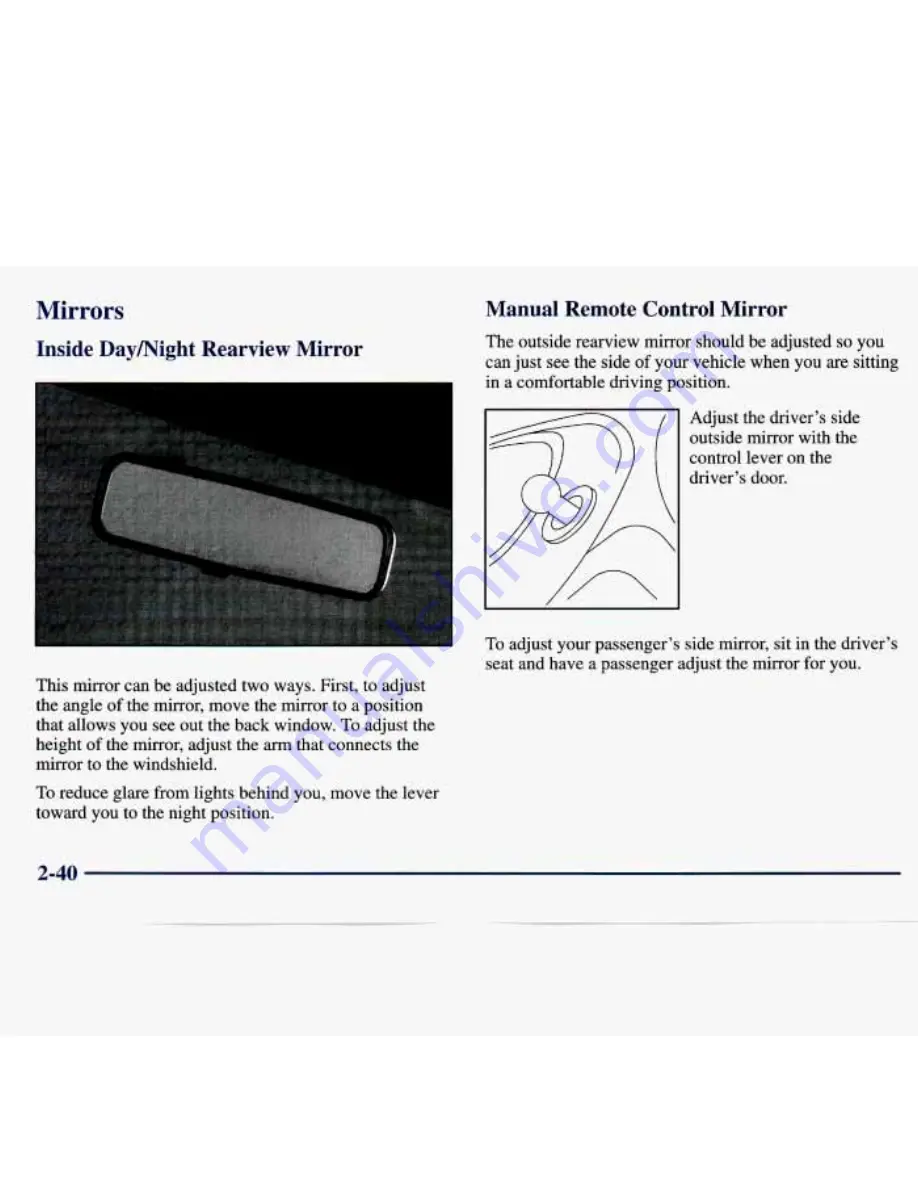 Chevrolet 1997 Malibu Owner'S Manual Download Page 97