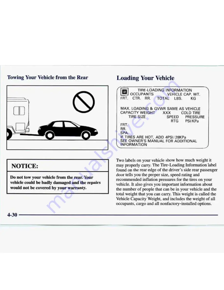 Chevrolet 1997 Malibu Owner'S Manual Download Page 177