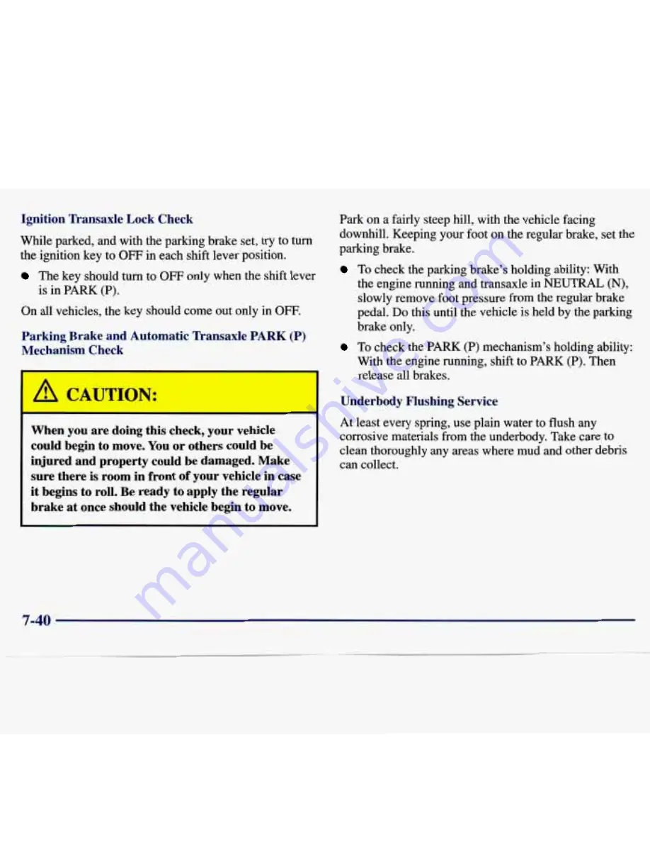 Chevrolet 1997 Malibu Owner'S Manual Download Page 323