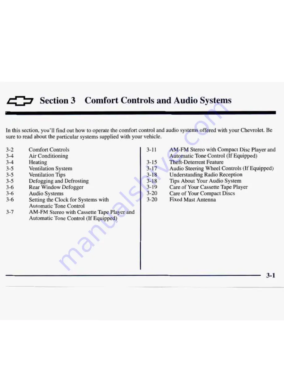 Chevrolet 1997 Monte Carlo Owner'S Manual Download Page 120