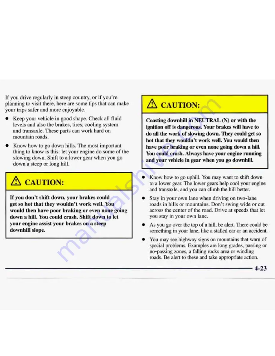 Chevrolet 1997 Monte Carlo Owner'S Manual Download Page 162