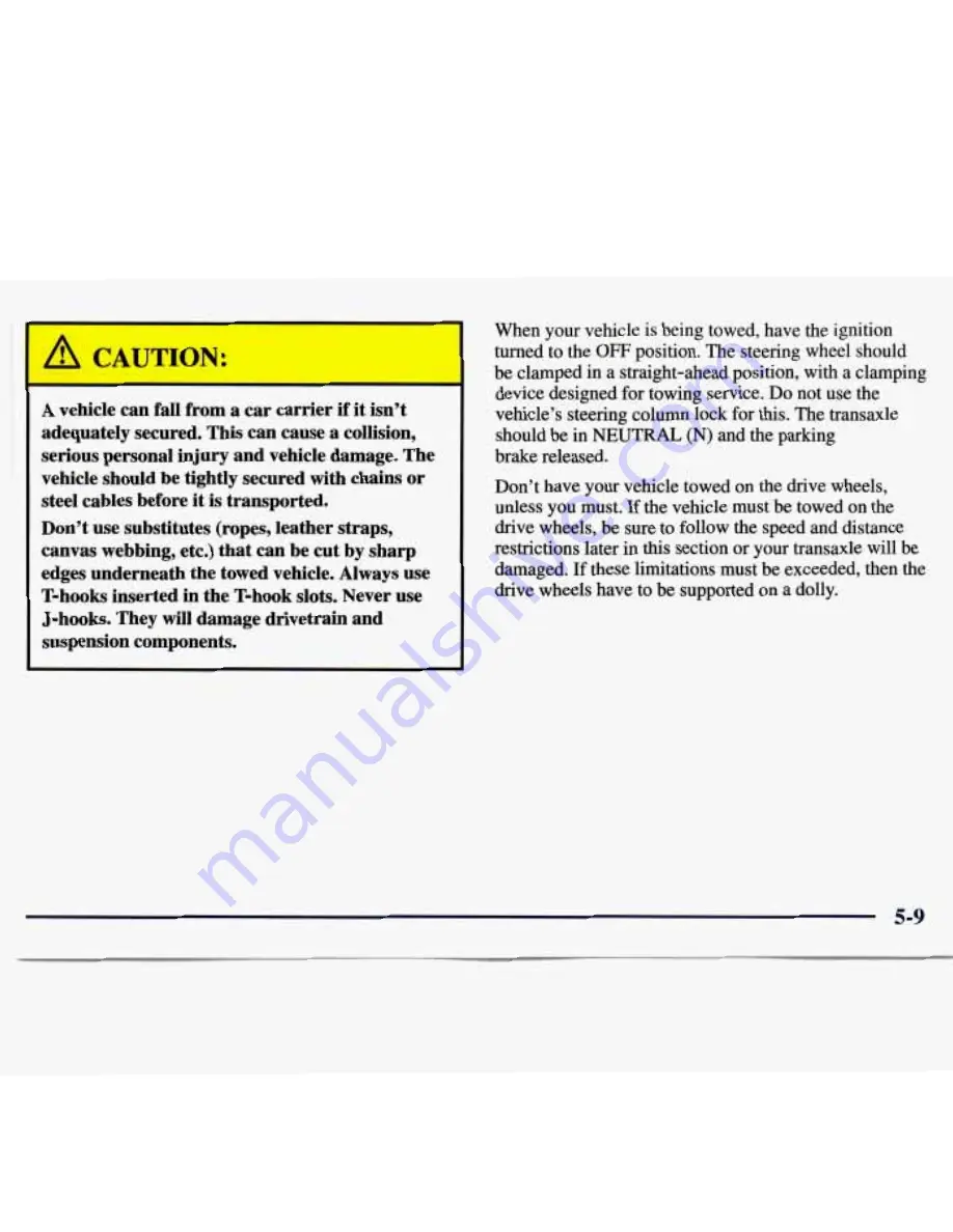 Chevrolet 1997 Monte Carlo Owner'S Manual Download Page 186