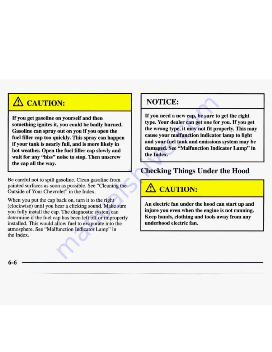 Chevrolet 1997 Monte Carlo Owner'S Manual Download Page 221