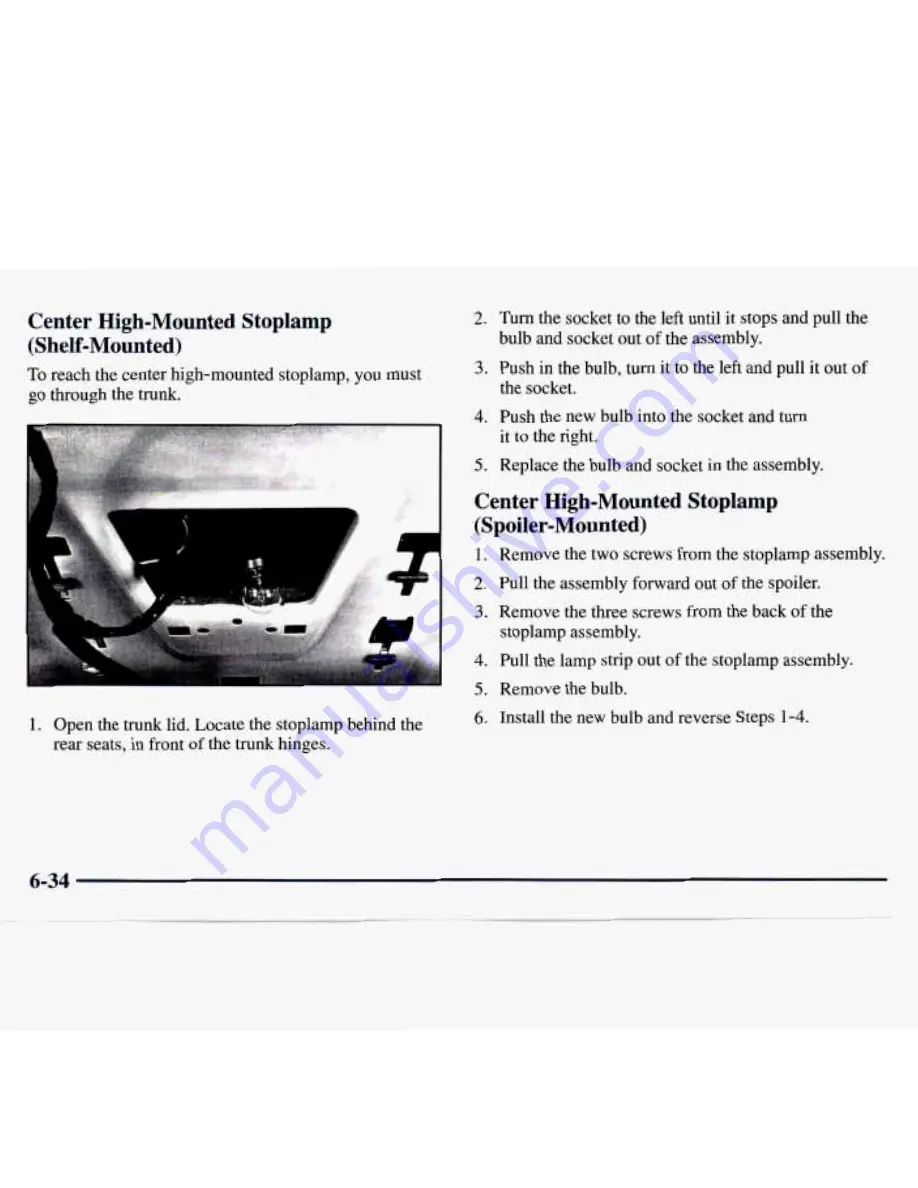 Chevrolet 1997 Monte Carlo Owner'S Manual Download Page 249