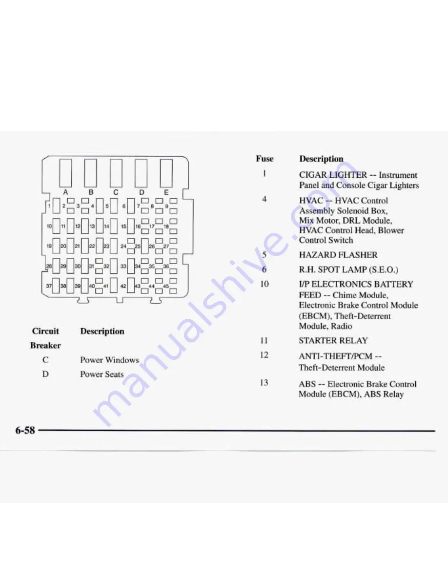 Chevrolet 1997 Monte Carlo Owner'S Manual Download Page 273