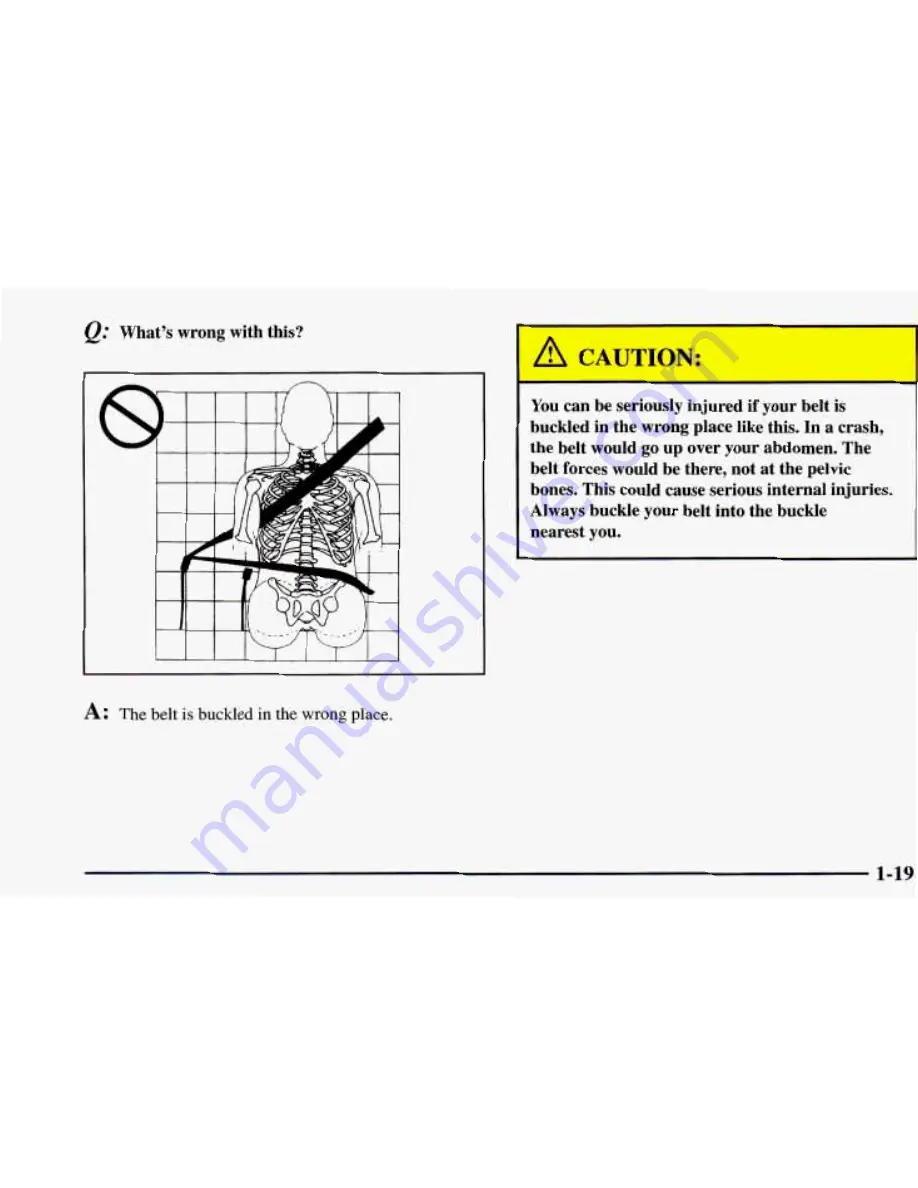 Chevrolet 1998 Blazer Owner'S Manual Download Page 35