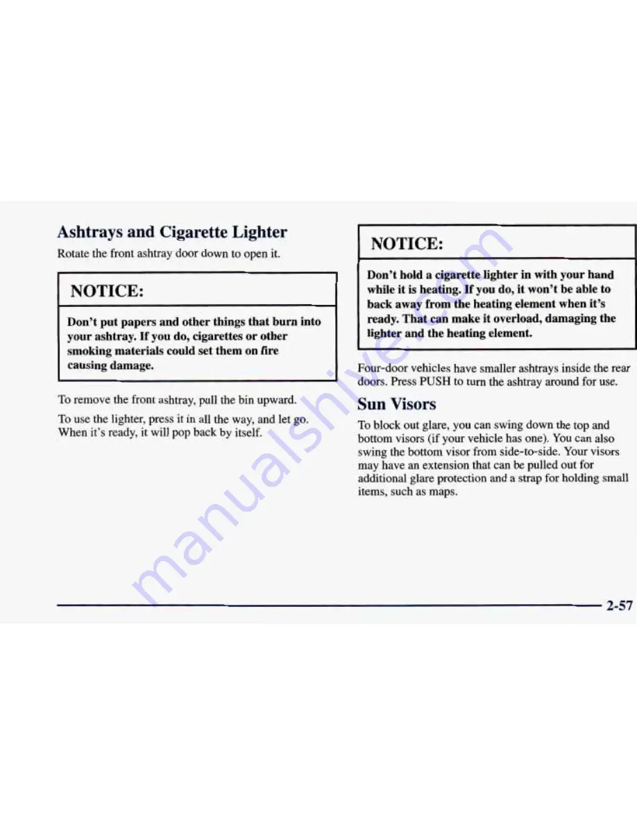 Chevrolet 1998 Blazer Owner'S Manual Download Page 131