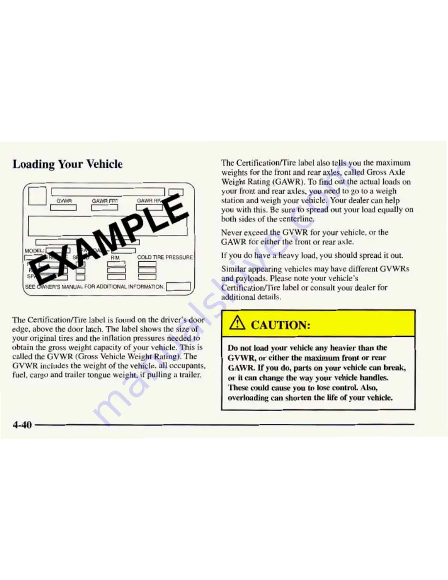 Chevrolet 1998 Blazer Owner'S Manual Download Page 222