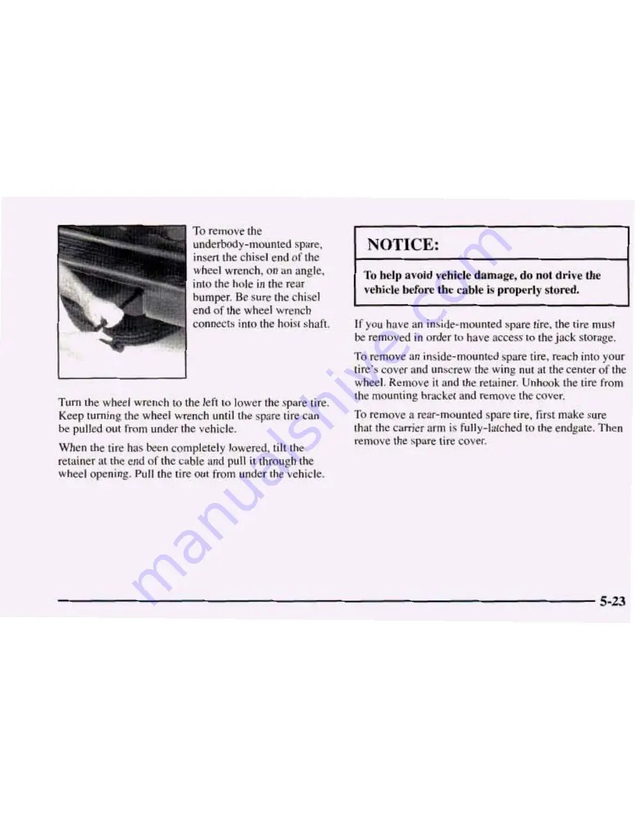 Chevrolet 1998 Blazer Owner'S Manual Download Page 255