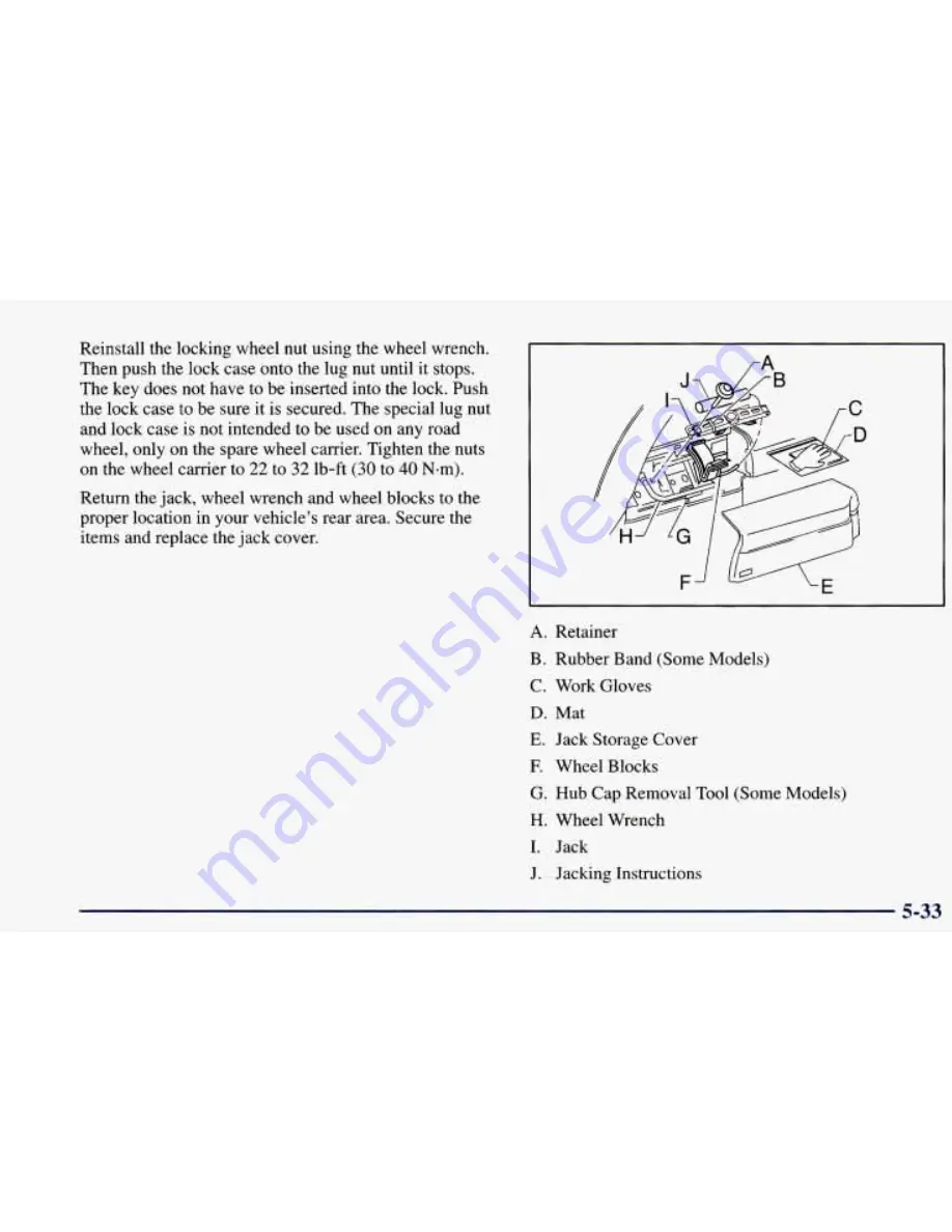 Chevrolet 1998 Blazer Owner'S Manual Download Page 265