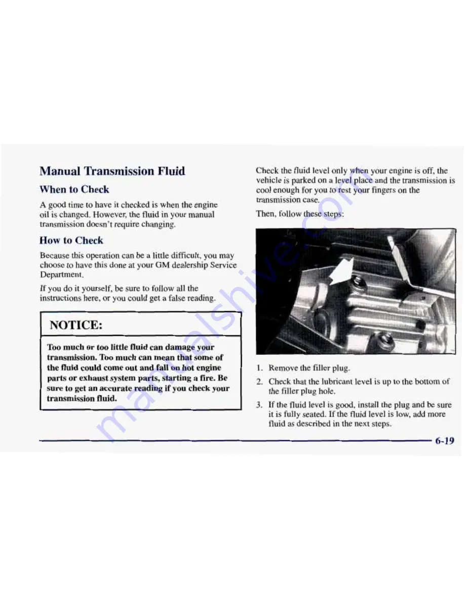 Chevrolet 1998 Blazer Owner'S Manual Download Page 289