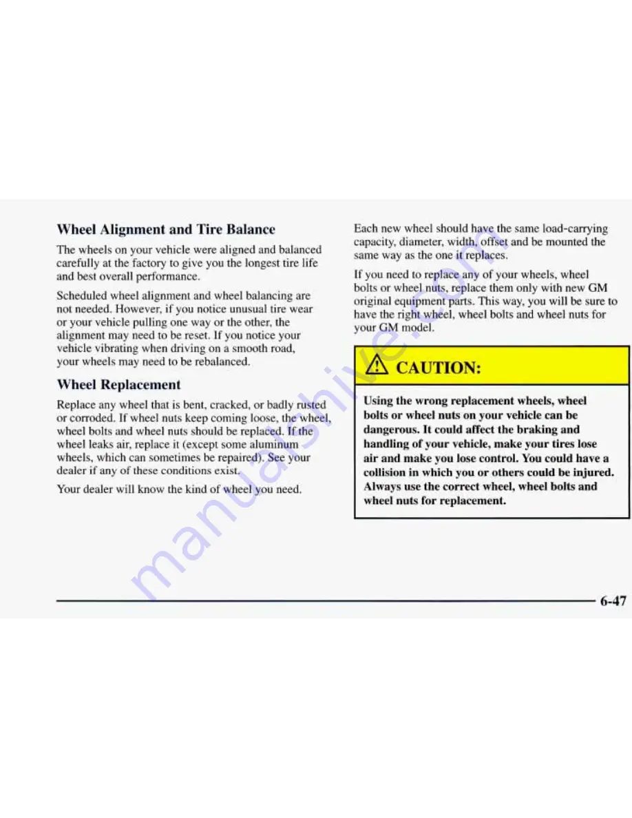 Chevrolet 1998 Blazer Owner'S Manual Download Page 317