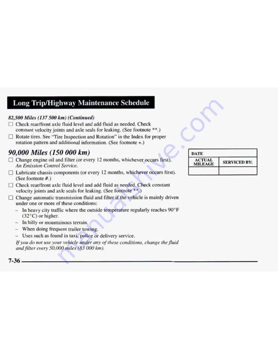 Chevrolet 1998 Blazer Owner'S Manual Download Page 372