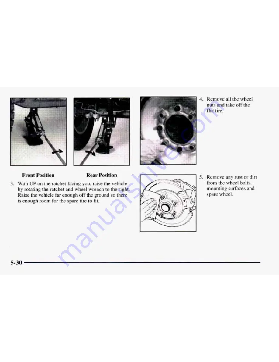 Chevrolet 1998 C/K Full-Size Pickup Owner'S Manual Download Page 282