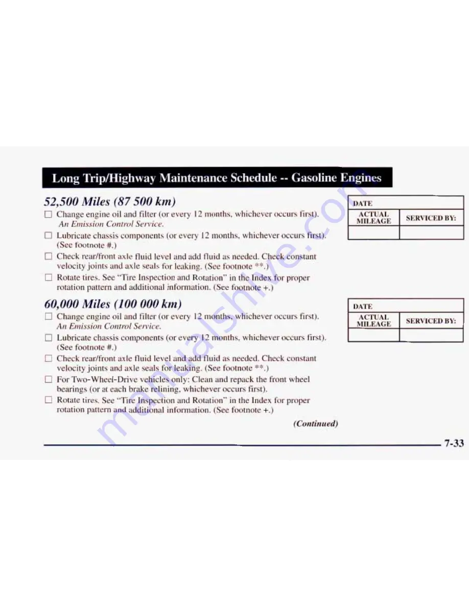 Chevrolet 1998 C/K Full-Size Pickup Owner'S Manual Download Page 403