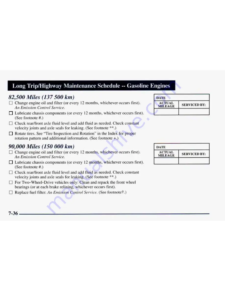 Chevrolet 1998 C/K Full-Size Pickup Owner'S Manual Download Page 406