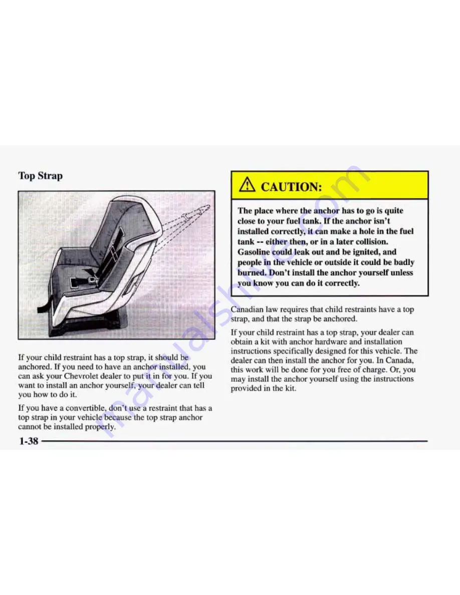 Chevrolet 1998 Camaro Owner'S Manual Download Page 58