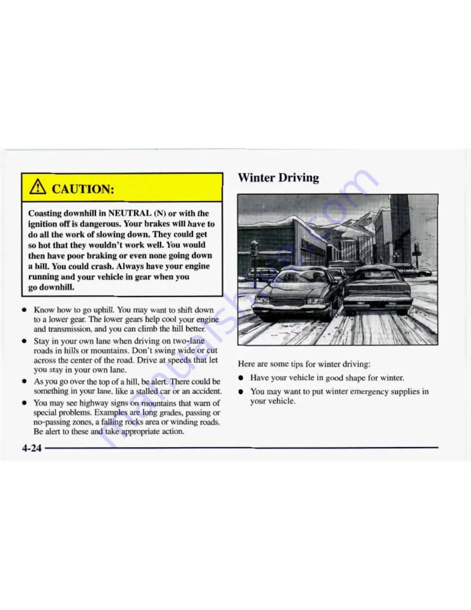 Chevrolet 1998 Camaro Owner'S Manual Download Page 204