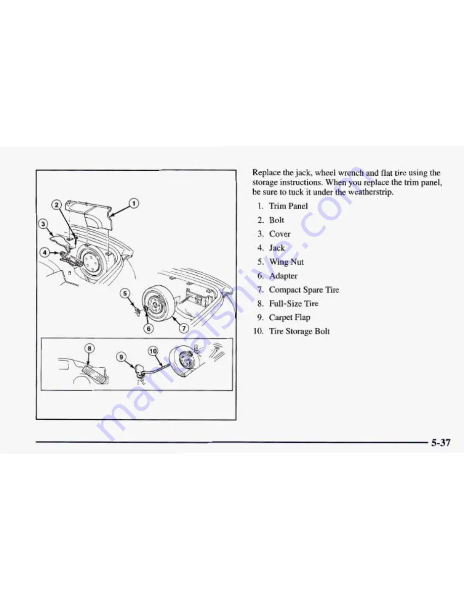 Chevrolet 1998 Camaro Owner'S Manual Download Page 255