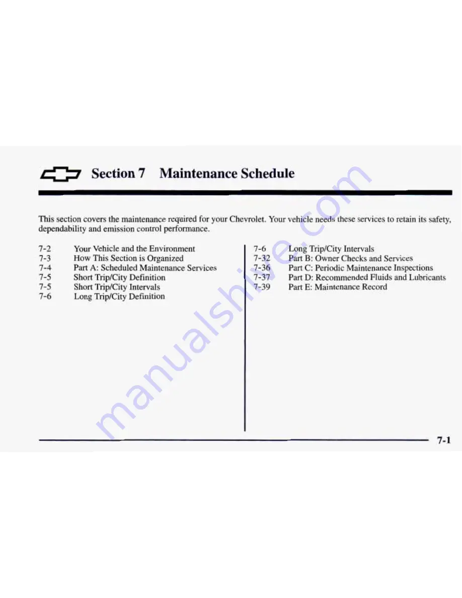 Chevrolet 1998 Camaro Owner'S Manual Download Page 331