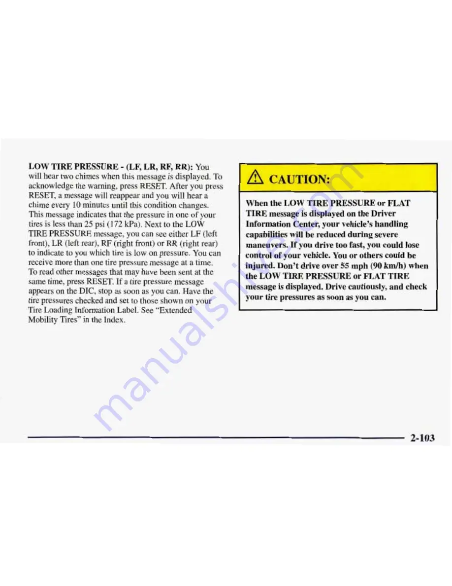 Chevrolet 1998 Corvette Owner'S Manual Download Page 156