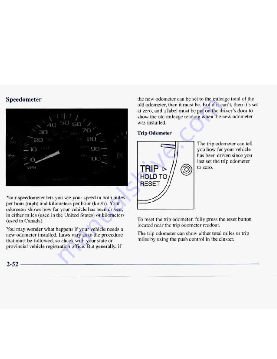 Chevrolet 1998 Express Owner'S Manual Download Page 123