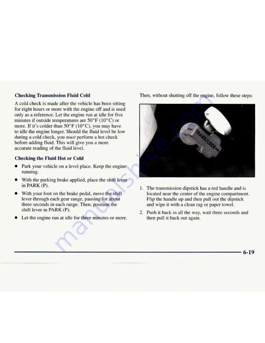 Chevrolet 1998 Express Owner'S Manual Download Page 258