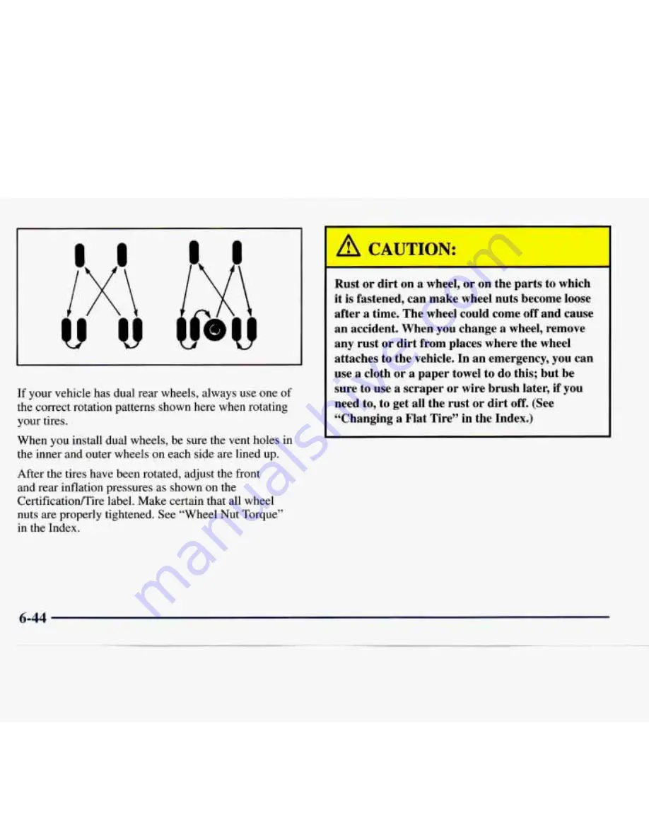 Chevrolet 1998 Express Owner'S Manual Download Page 283