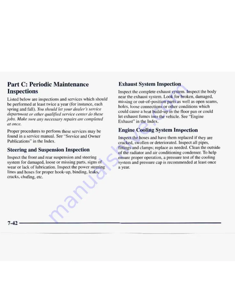 Chevrolet 1998 Express Owner'S Manual Download Page 353