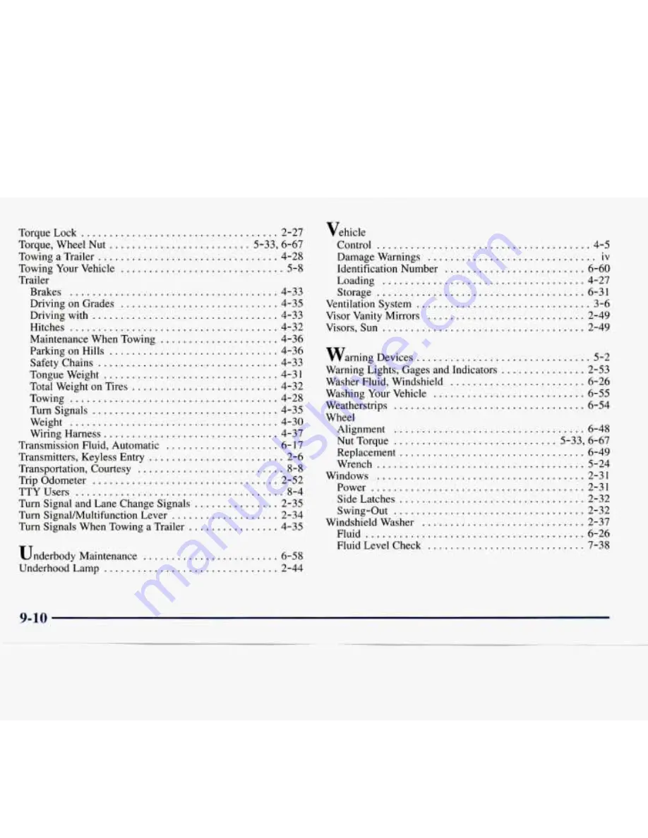 Chevrolet 1998 Express Owner'S Manual Download Page 383